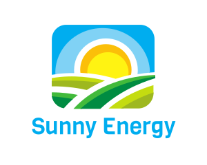 Sunny Hills Valley Landscape logo