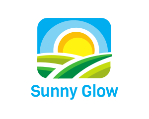 Sunny Hills Valley Landscape logo