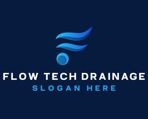 Wave Tech Finance logo design