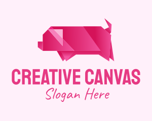 Pig Origami Art logo