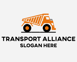 Transport Dump Truck  logo