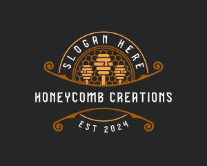 Natural Honey Apothecary logo design