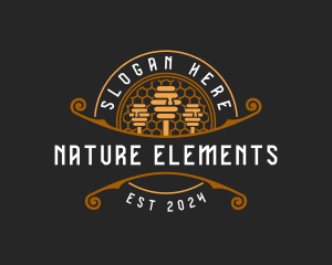 Natural Honey Apothecary logo design