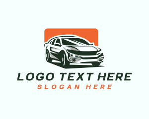 Sedan - Car Sedan Automobile logo design