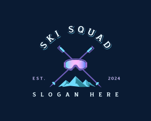 Ski Mountain Snowboarding  logo