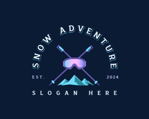 Ski Mountain Snowboarding  logo