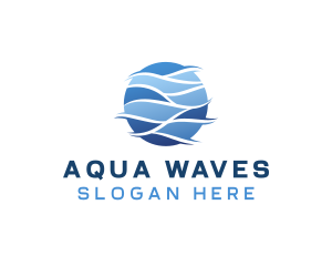 Sea Ocean Wave logo design