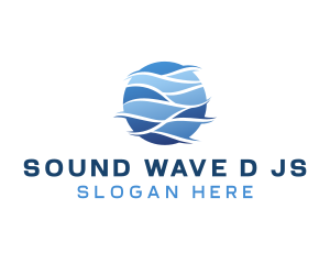 Sea Ocean Wave logo design