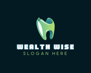 Shiny Sparkling Tooth logo