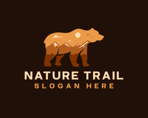 Mountain Bear Adventure logo design