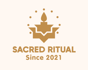 Golden Ritual Candle logo