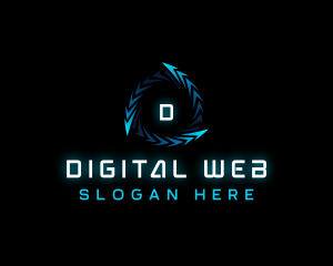 Digital Arrow Tech logo design