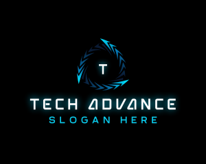 Digital Arrow Tech logo design