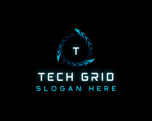 Digital Arrow Tech logo design