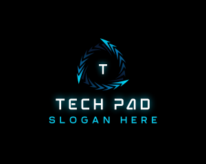 Digital Arrow Tech logo design