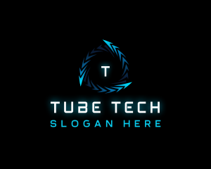 Digital Arrow Tech logo design