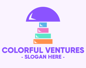 Colorful Mushroom Fungus logo design