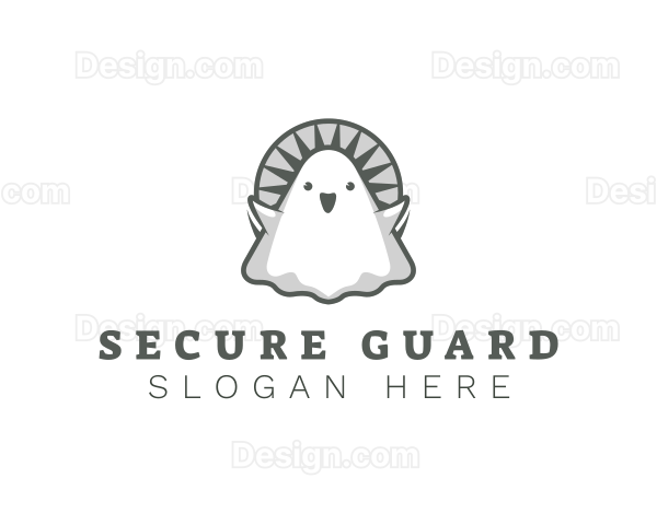 Spirit Cute Ghost Logo
