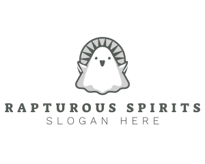 Spirit Cute Ghost logo design