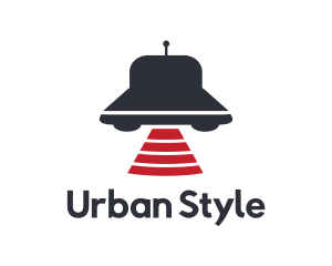 UFO Signal Beam Logo