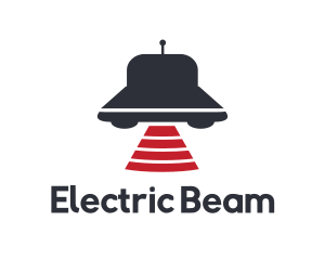 UFO Signal Beam logo design