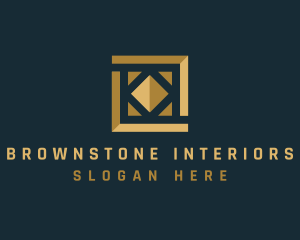 Interior Flooring Tiles  logo design