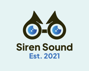 Sound Nerd Glasses  logo design