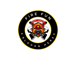 Firefighter Fire Shield logo