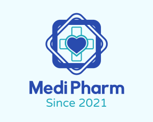 Heart Medical Cross logo
