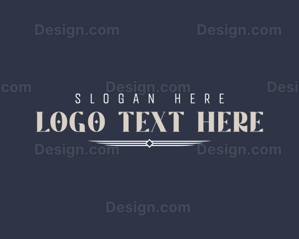 Professional Luxury Firm Logo