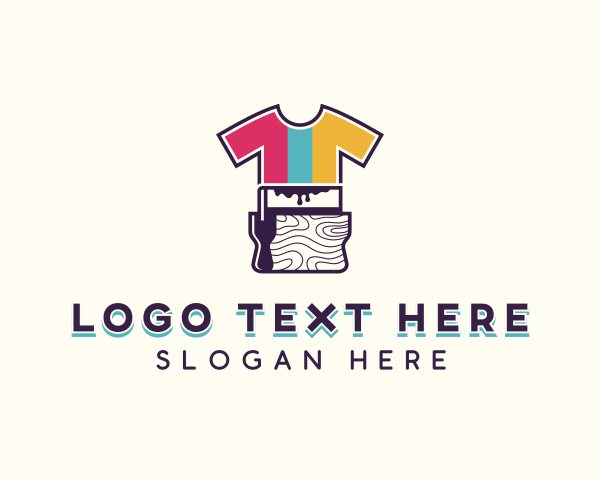 Silkscreen logo example 4