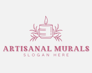 Scented Candle Decor logo design