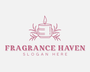 Scented Candle Decor logo design