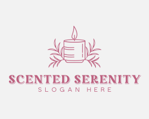 Scented Candle Decor logo design