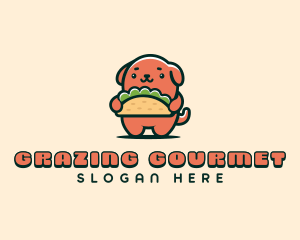 Taco Dog Dining logo design