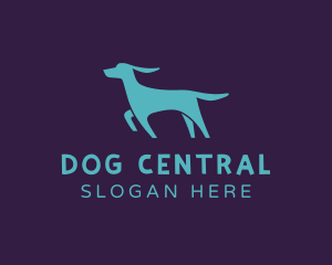 Run Pet Dog logo design