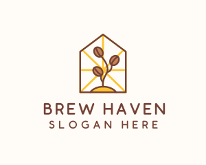 Coffee Farm House logo design