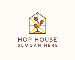 Coffee Farm House logo design