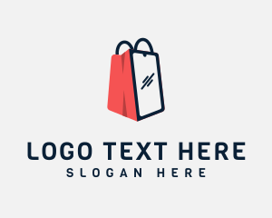 Mobile Phone Shopping Logo