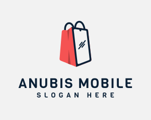 Mobile Phone Shopping logo design