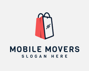 Mobile Phone Shopping logo design