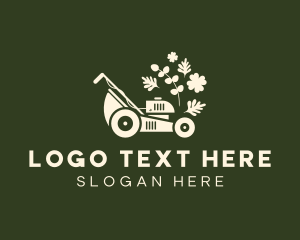 Garden Lawn Mower Equipment logo