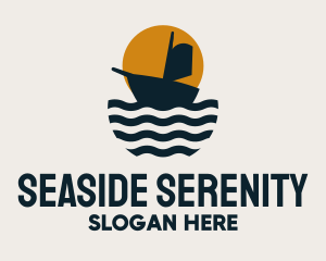 Ocean Ship Sailing logo