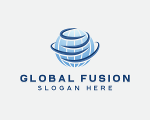 Global Firm Corporation logo design