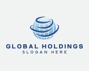 Global Firm Corporation logo design