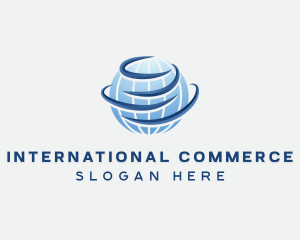 Global Firm Corporation logo design