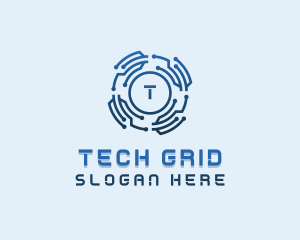 Digital Tech Software logo design