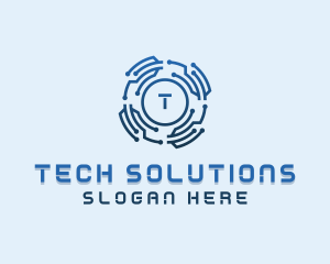 Digital Tech Software logo design