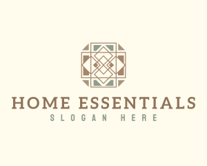 Home Flooring Tile logo design