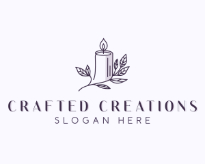 Candle Decoration Boutique logo design